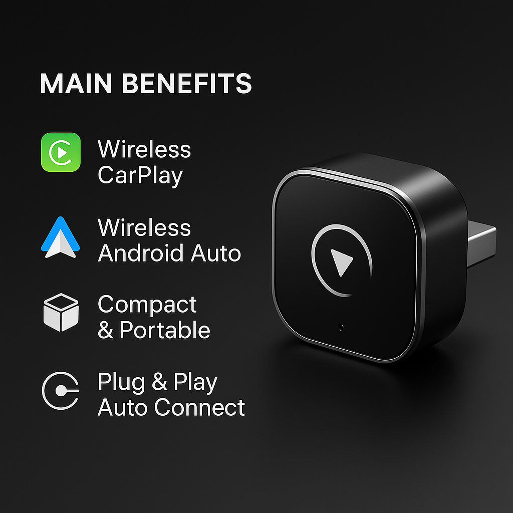 SmartConnect Wireless CarPlay & Android Auto™