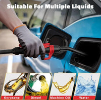 Cordless Fuel Transfer Pump Compatible with DeWalt 20V & Milwaukee 18V Batteries